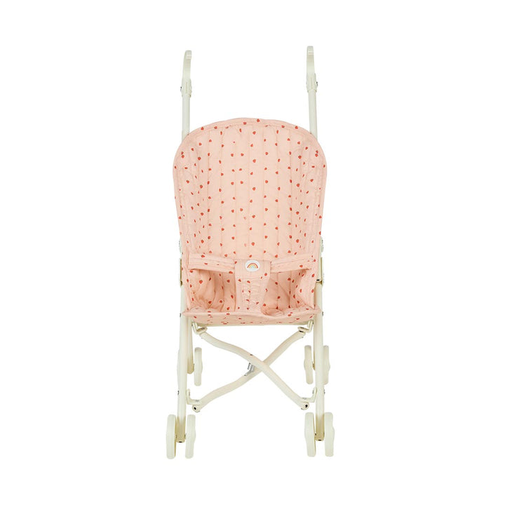 Olli Ella Sollie Stroller - Strawberry-Dolls Prams-Strawberry- | Natural Baby Shower