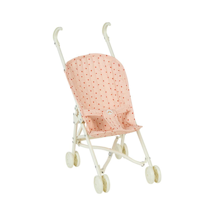 Olli Ella Sollie Stroller - Strawberry-Dolls Prams-Strawberry- | Natural Baby Shower