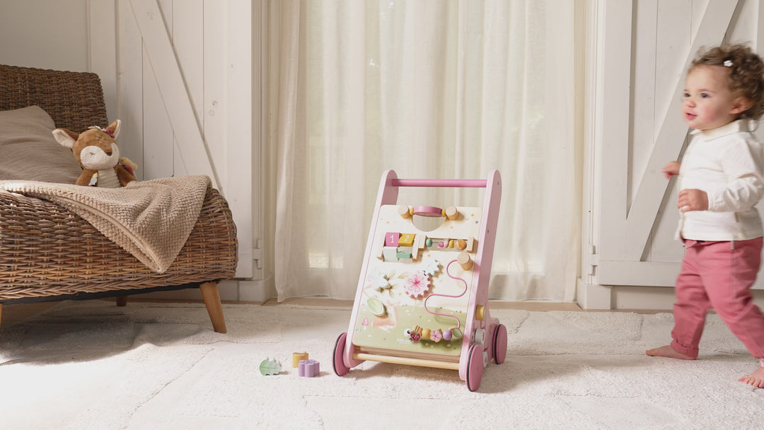 Little Dutch Multi-Activity Baby Walker - Fairy Garden