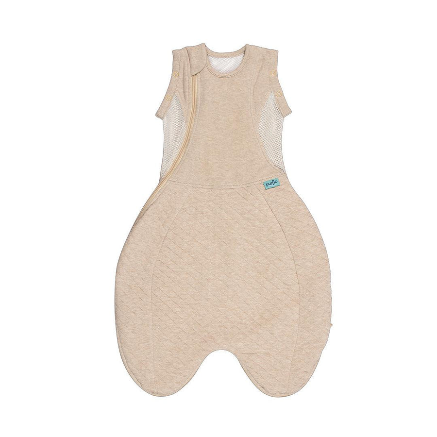 Purflo All Seasons Swaddle To Sleep Bag - 2.5 Tog - Hazel-Sleepsack Swaddles-Hazel-0-4m | Natural Baby Shower