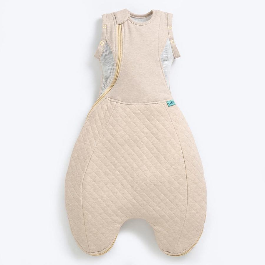 Purflo All Seasons Swaddle To Sleep Bag - 2.5 Tog - Hazel-Sleepsack Swaddles-Hazel-0-4m | Natural Baby Shower