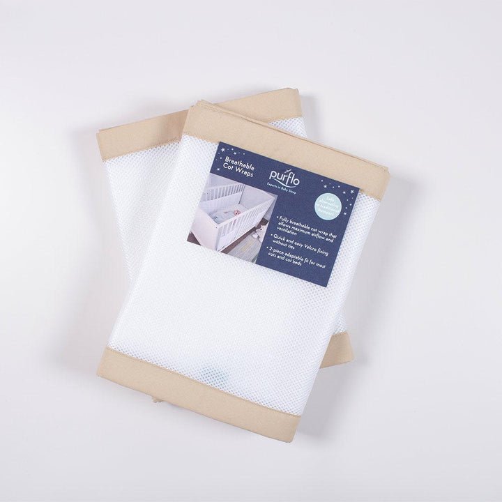 Purflo Breathable Cot Wrap - Hazel-Cot Bumpers-Hazel- | Natural Baby Shower