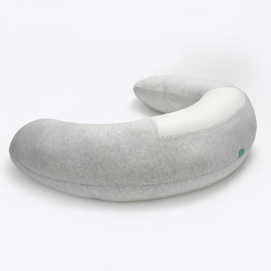 Purflo Breathe Pregnancy Pillow - Minimal Grey-Pregnancy Pillows- | Natural Baby Shower