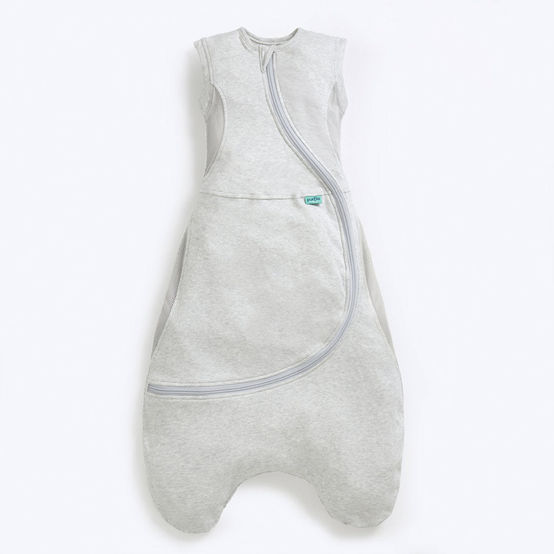 Purflo Cuddle To Sleep Bag - 0.5 Tog - Minimal Grey-Sleeping Bags-Minimal Grey-3-12m | Natural Baby Shower