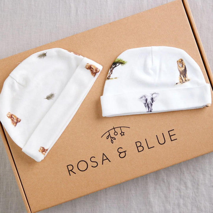 Rosa & Blue Baby Gift Set - Brown Bear-Mama Gift Sets- | Natural Baby Shower