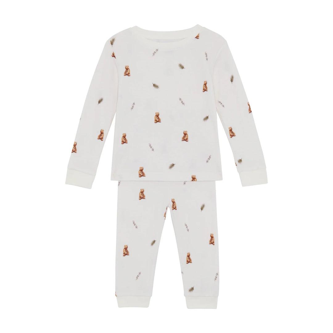 Rosa & Blue Pyjamas - Brown Bear-Pyjamas- | Natural Baby Shower