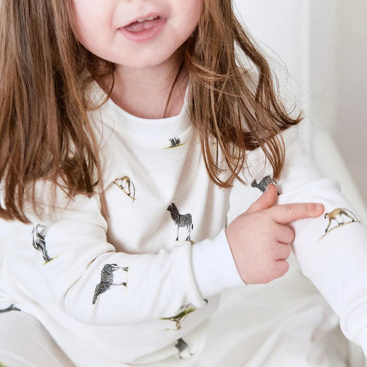 Rosa & Blue Pyjamas - Safari-Pyjamas- | Natural Baby Shower