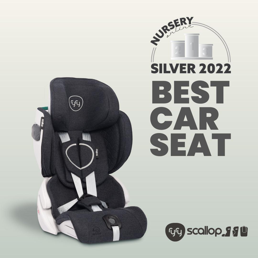 RyRy Scallop Car Seat - All Black-Car Seats- | Natural Baby Shower