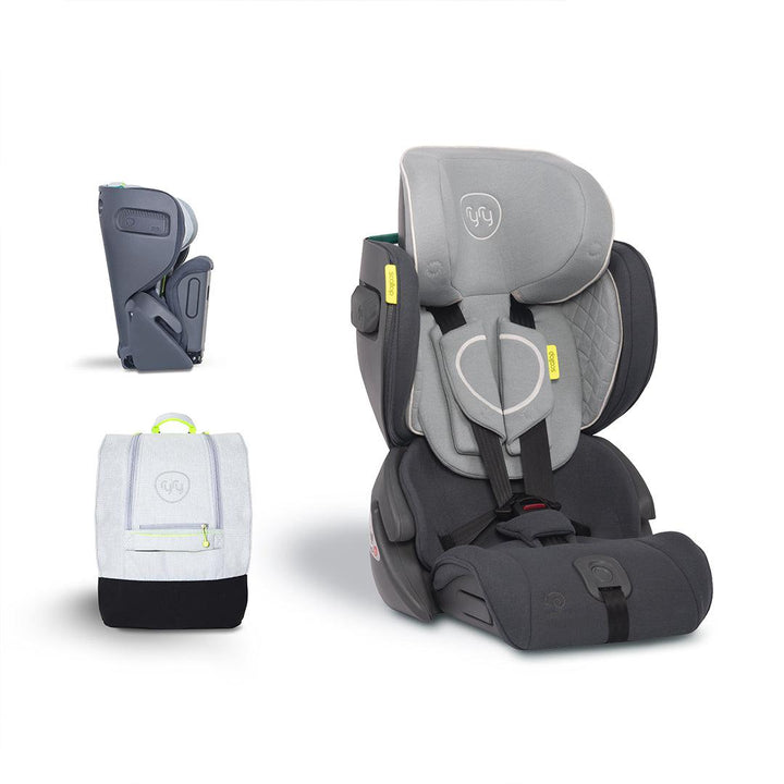 RyRy Scallop Car Seat - Grey-Car Seats- | Natural Baby Shower