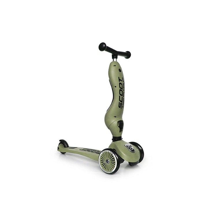 Scoot and Ride Highway Kick 1 - Olive-Scooters- | Natural Baby Shower