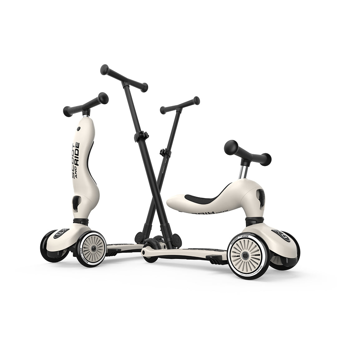 Scoot and Ride Highwaykick 1 Push & Go - Ash-Scooters-Ash-One Size | Natural Baby Shower