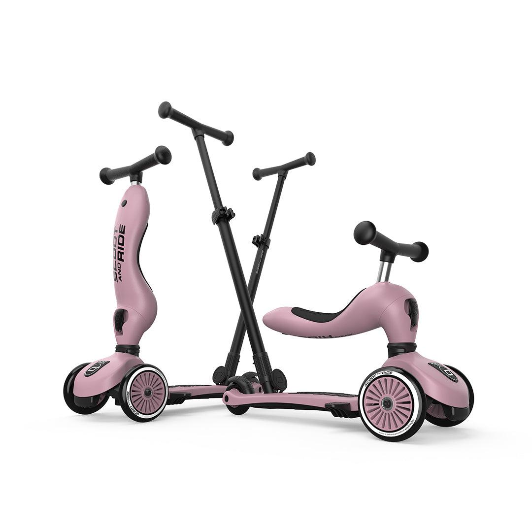 Scoot and Ride Highwaykick 1 Push & Go - Wildberry-Scooters-Wildberry-One Size | Natural Baby Shower