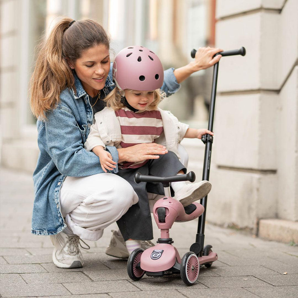 Scoot and Ride Highwaykick 1 Push & Go - Wildberry-Scooters-Wildberry-One Size | Natural Baby Shower