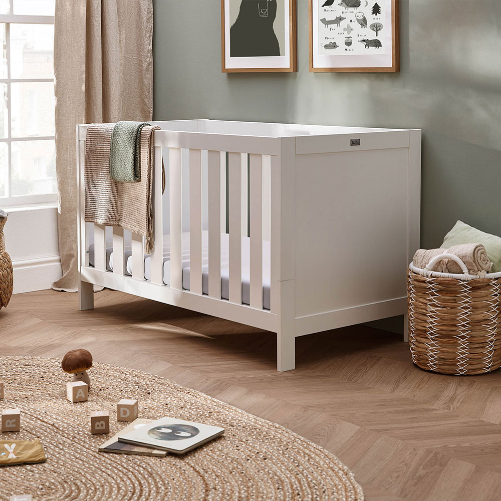 Silver Cross Bromley Cot Bed - White-Cot Beds-White- | Natural Baby Shower