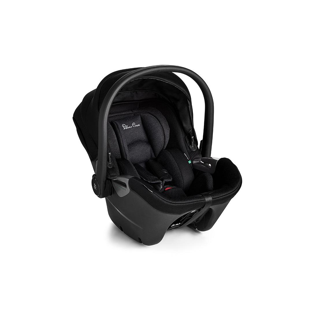 Silver Cross Jet 5 Pushchair + Dream Car Seat Travel System - Mineral-Travel Systems-Mineral-No Footmuff | Natural Baby Shower