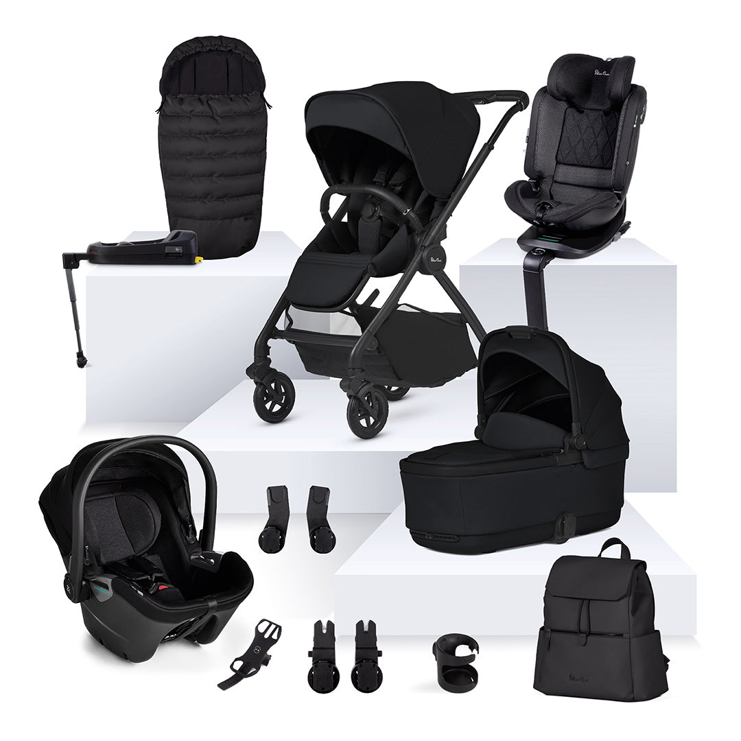 Silver Cross Dune 2 Pushchair + Dream + Motion Travel System - Space-Travel Systems-Space- | Natural Baby Shower