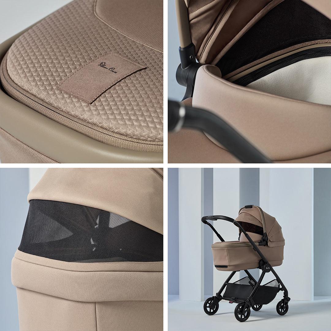 Silver Cross Dune 2 Pushchair + Dream Travel System - Mocha-Travel Systems-Mocha- | Natural Baby Shower