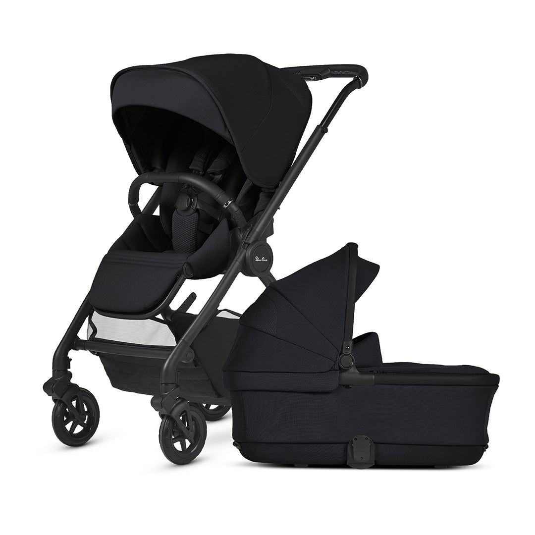 Silver Cross Dune 2 Pushchair - Space-Strollers-Space-First Bed Folding Carrycot | Natural Baby Shower