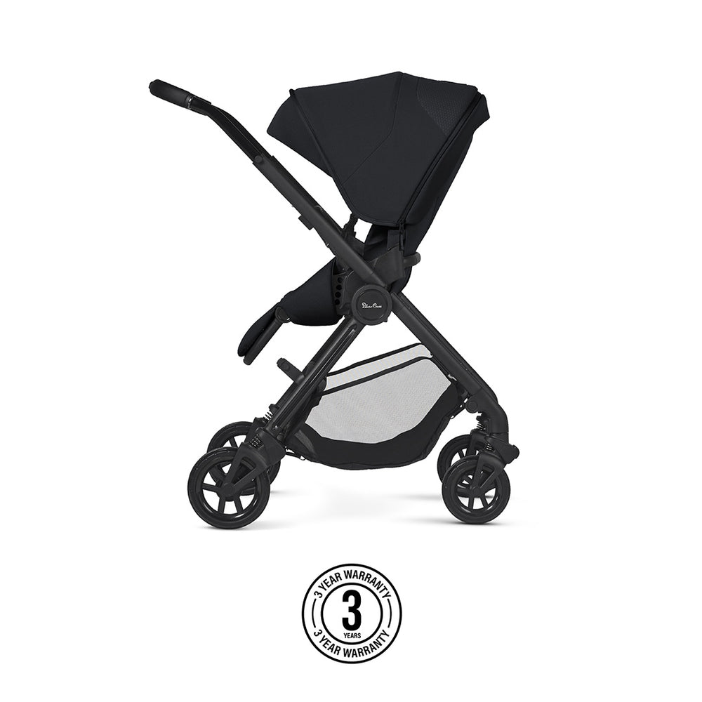 Silver Cross Dune 2 Pushchair - Space-Strollers-Space-First Bed Folding Carrycot | Natural Baby Shower