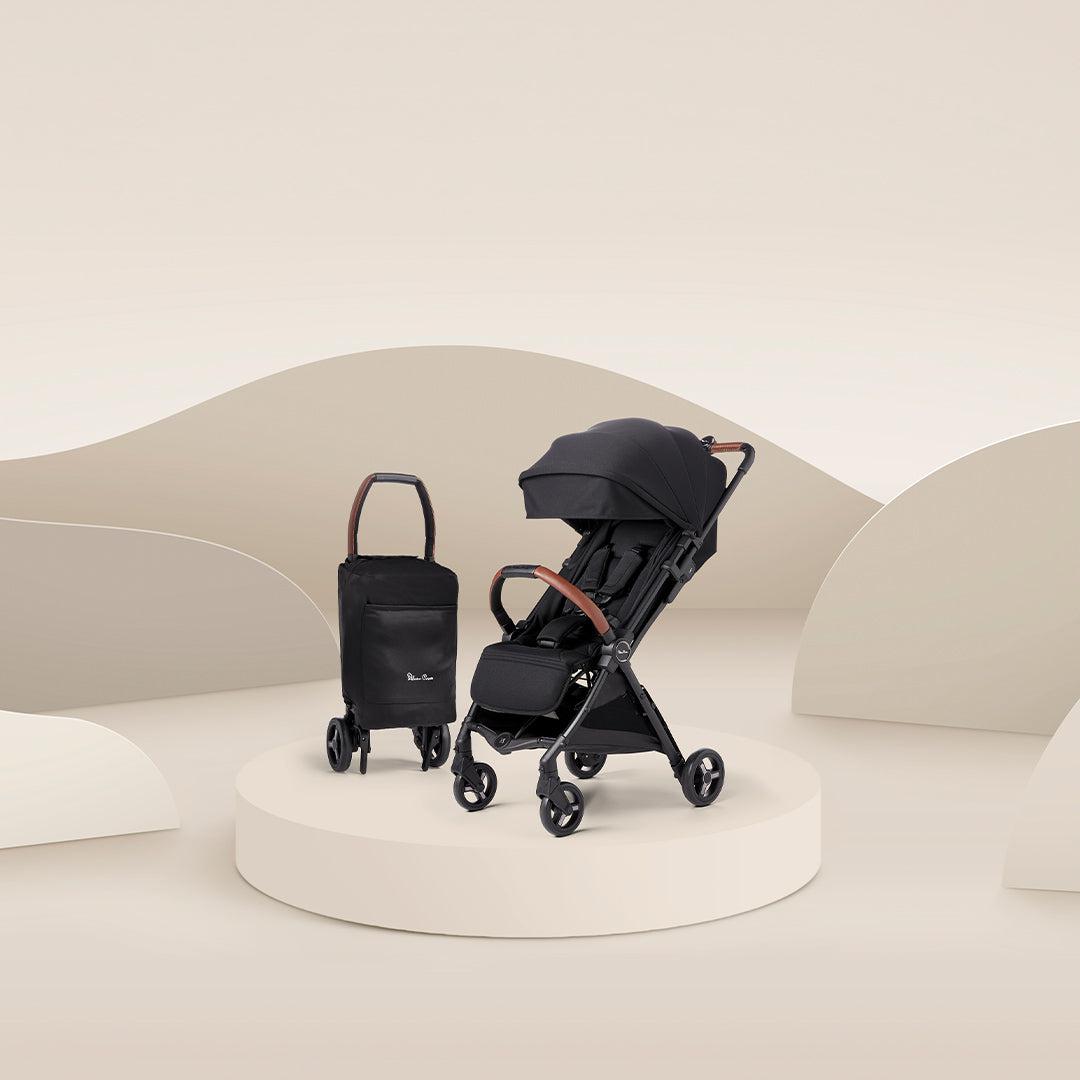 Silver Cross Jet 3 Pushchair 2023 - Black-Strollers- | Natural Baby Shower