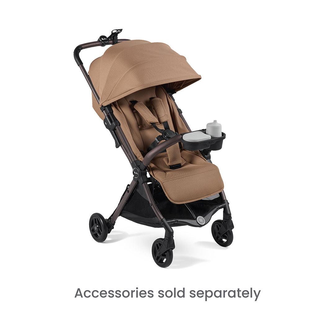 Silver Cross Jet 5 Pushchair + Dream Car Seat Travel System - Cinnamon-Travel Systems-Cinnamon-No Footmuff | Natural Baby Shower