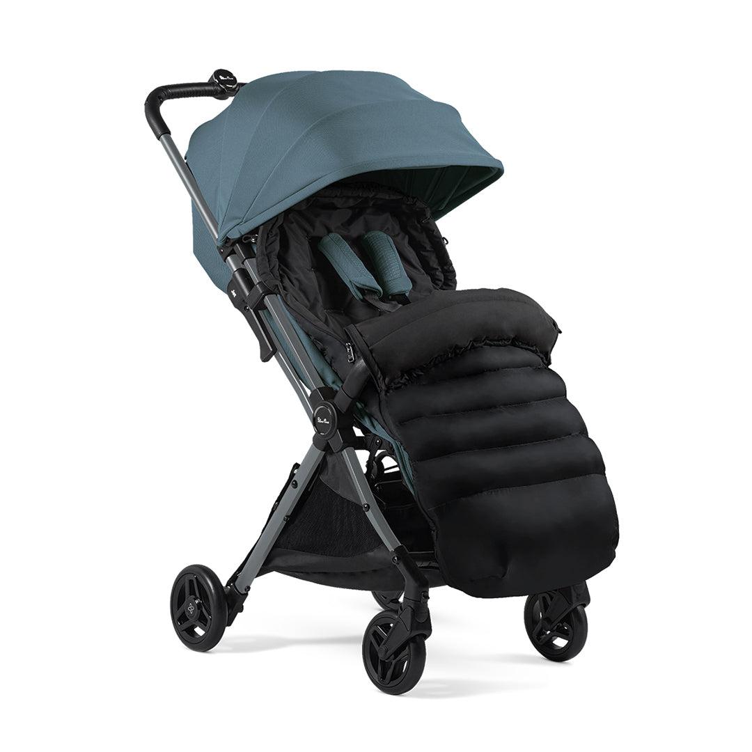 Silver Cross Jet 5 Pushchair + Dream Car Seat Travel System - Mineral-Travel Systems-Mineral-No Footmuff | Natural Baby Shower