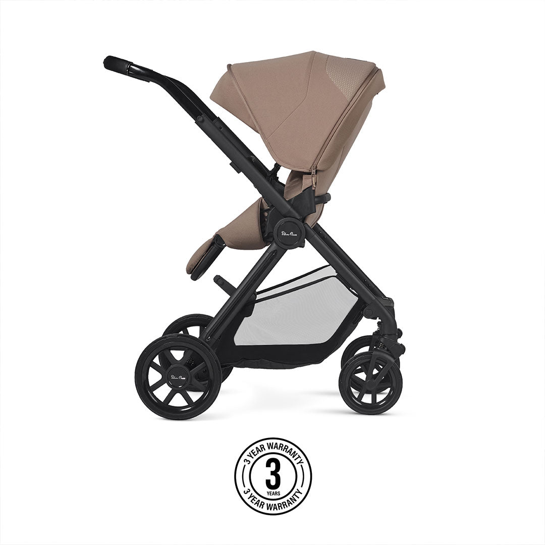 Silver Cross Reef 2 Pushchair - Mocha-Strollers-Mocha-No Carrycot | Natural Baby Shower