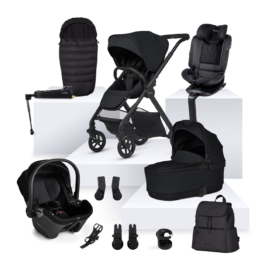 Silver Cross Reef 2 Pushchair + Dream + Motion Travel System - Space-Travel Systems-Space- | Natural Baby Shower