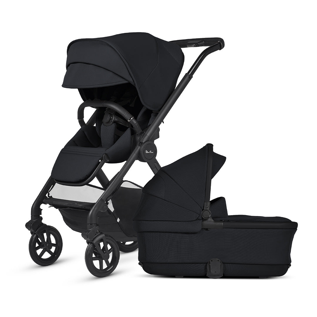 Silver Cross Reef 2 Pushchair - Space-Strollers-Space-First Bed Folding Carrycot | Natural Baby Shower