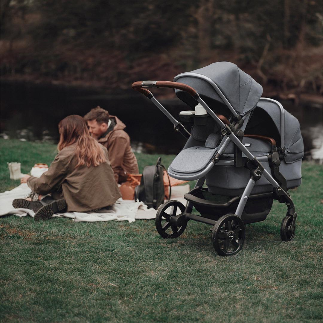 Silver Cross Wave 3 Pushchair Ultimate Bundle - Lunar-Travel Systems-Lunar- | Natural Baby Shower