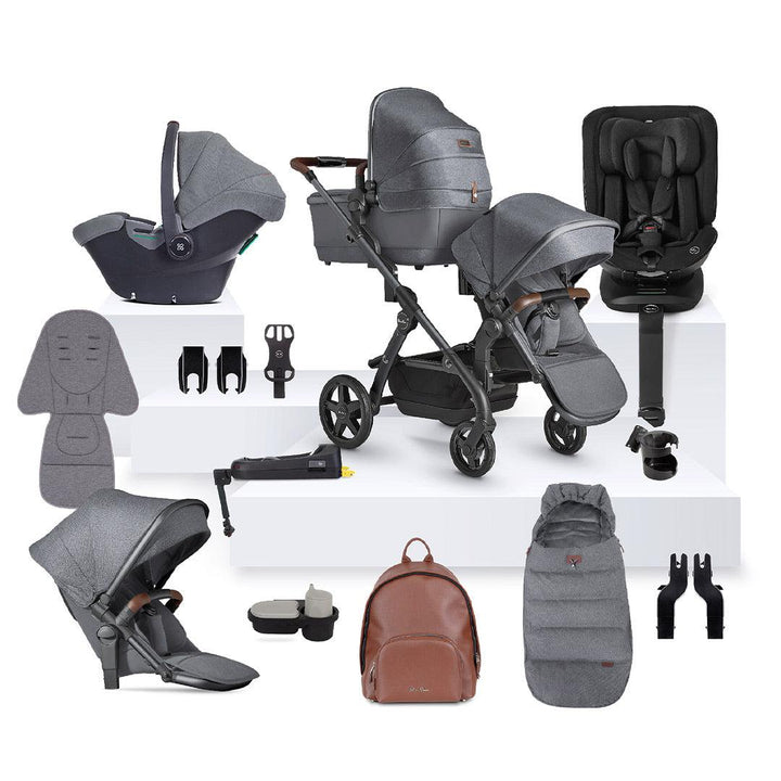 Silver Cross Wave 3 Pushchair Ultimate Motion Bundle - Lunar-Travel Systems-Lunar- | Natural Baby Shower