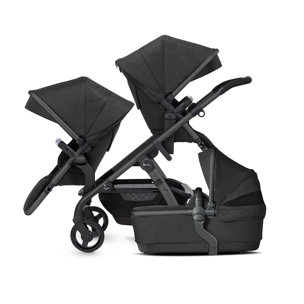 Silver Cross Wave 3 Pushchair Ultimate Motion Bundle - Onyx-Travel Systems-Onyx- | Natural Baby Shower