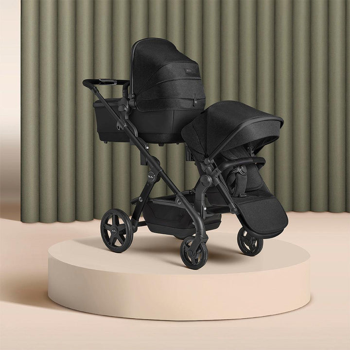 Silver Cross Wave 3 Pushchair - Onyx-Strollers- | Natural Baby Shower