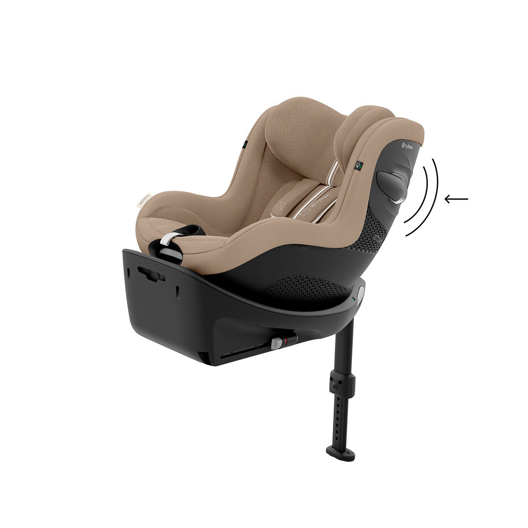 CYBEX Sirona G i-Size Plus Car Seat - Almond Beige-Car Seats-Almond Beige- | Natural Baby Shower