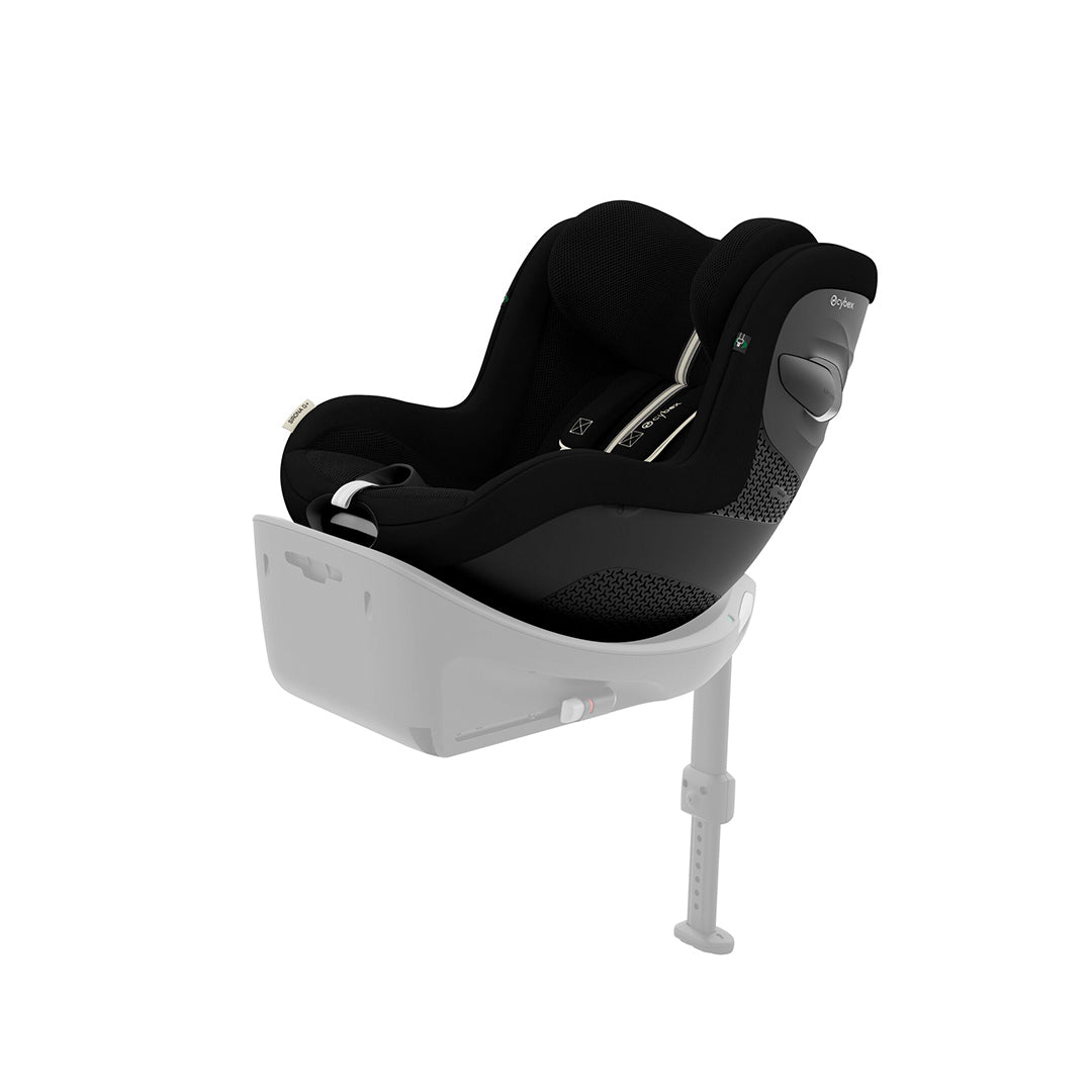 CYBEX Sirona G i-Size Plus Car Seat - Moon Black-Car Seats-Moon Black- | Natural Baby Shower