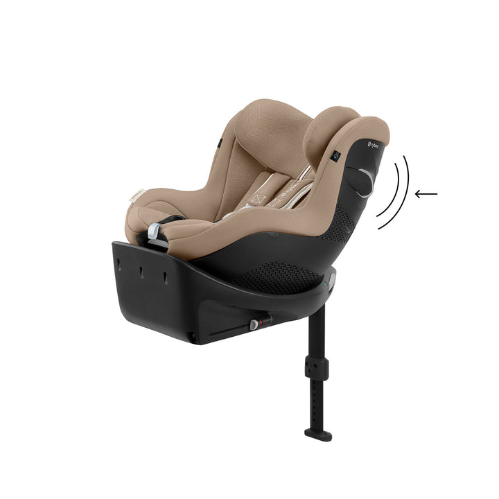 CYBEX Sirona Gi i-Size Plus Car Seat - Almond Beige-Car Seats-Almond Beige- | Natural Baby Shower