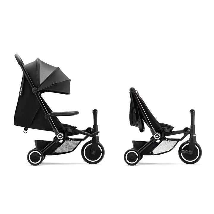 smarTrike Traveler Active Stroller - Black-Strollers-Black- | Natural Baby Shower