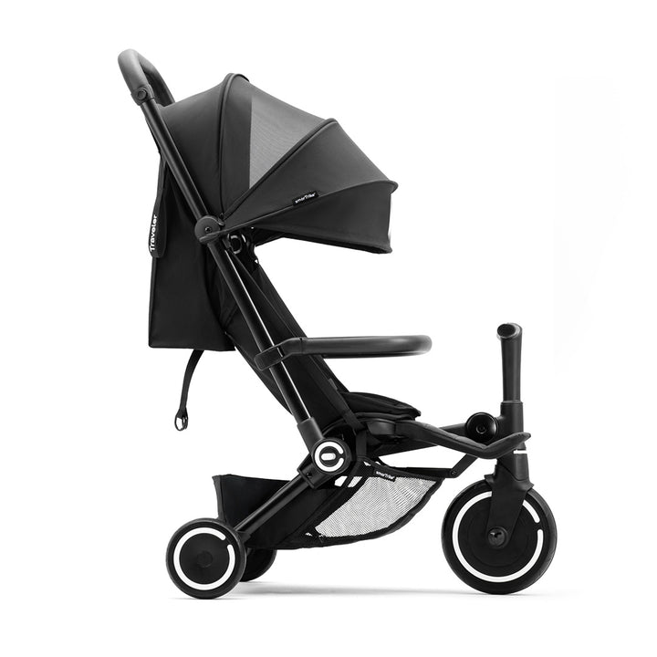 smarTrike Traveler Active Stroller - Black-Strollers-Black- | Natural Baby Shower