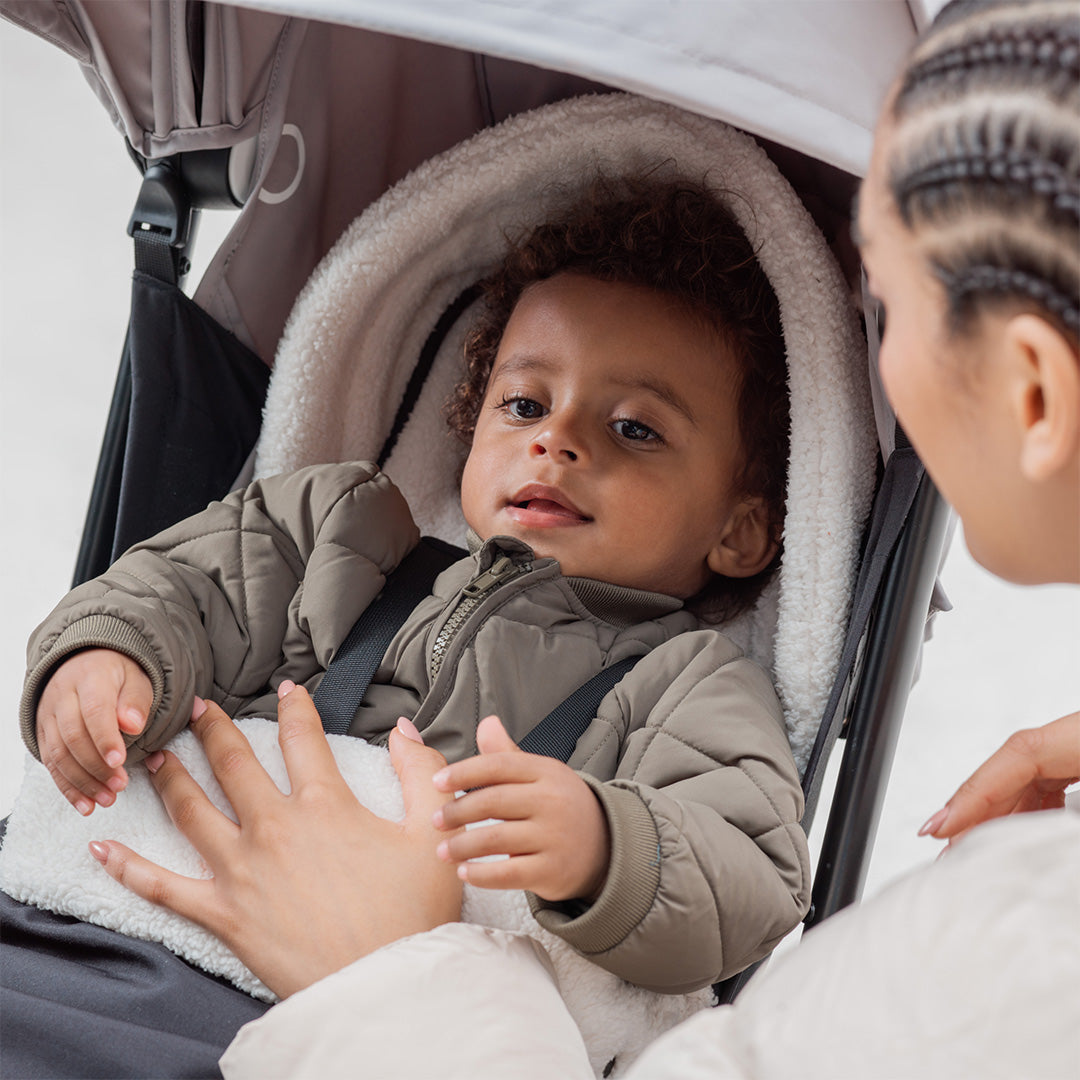 smarTrike Traveler Footmuff - Black-Footmuffs-Black- | Natural Baby Shower