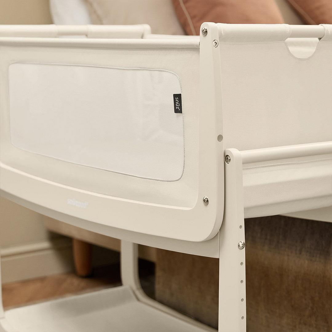 SnuzPod 5 Bedside Crib - Cashmere-Bedside Cribs-Cashmere-Crib | Natural Baby Shower