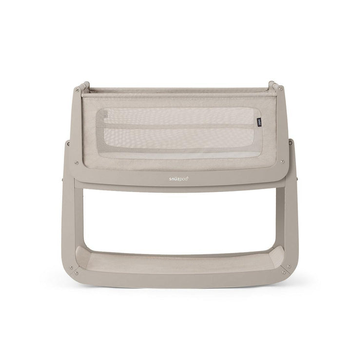 SnuzPod 5 Bedside Crib - Pebble-Bedside Cribs-Pebble-Crib | Natural Baby Shower