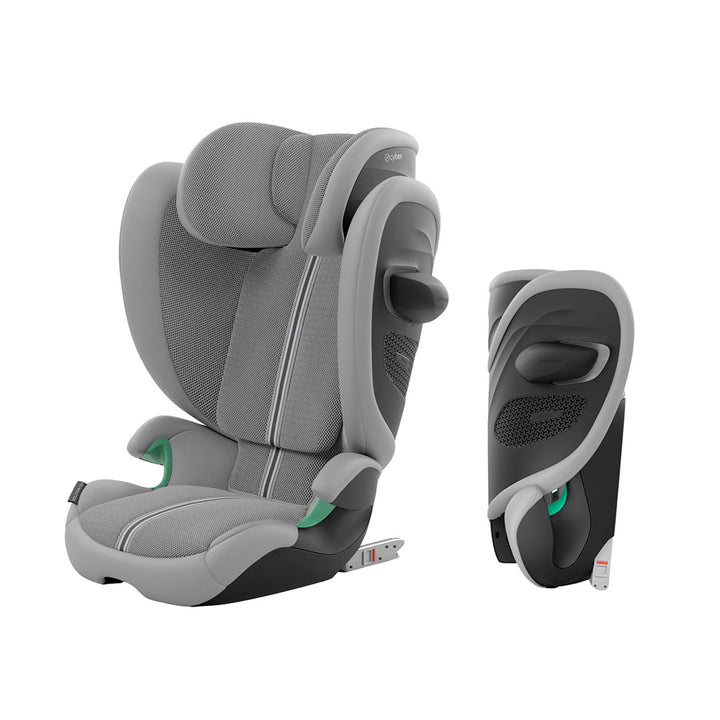 CYBEX Solution G2 Plus Car Seat - Stone Grey-Car Seats-Stone Grey- | Natural Baby Shower