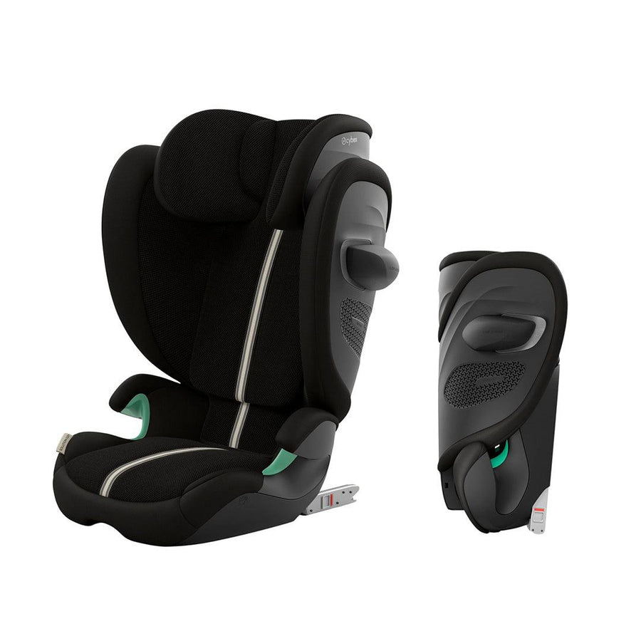 CYBEX Solution G2 Plus Car Seat - Moon Black-Car Seats-Moon Black- | Natural Baby Shower