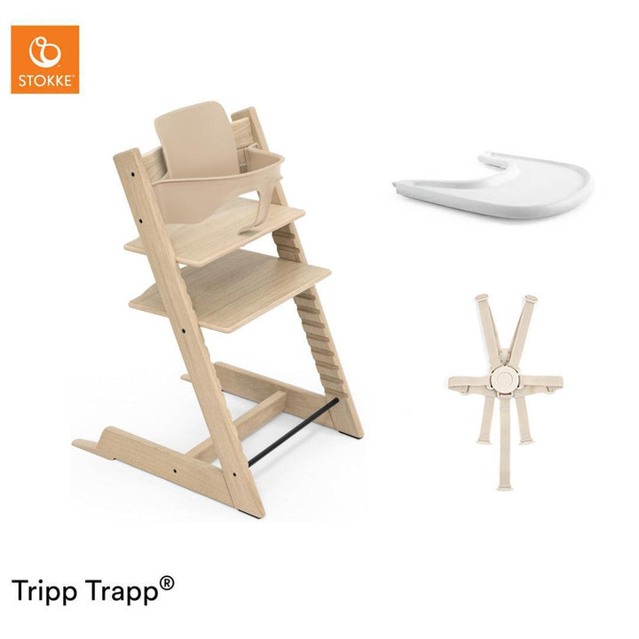 Stokke Tripp Trapp Accessories Bundle-Highchairs-Oak Natural- | Natural Baby Shower