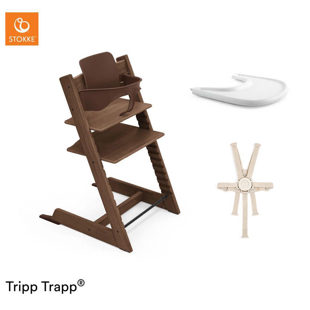 Stokke Tripp Trapp Accessories Bundle-Highchairs-Warm Brown- | Natural Baby Shower