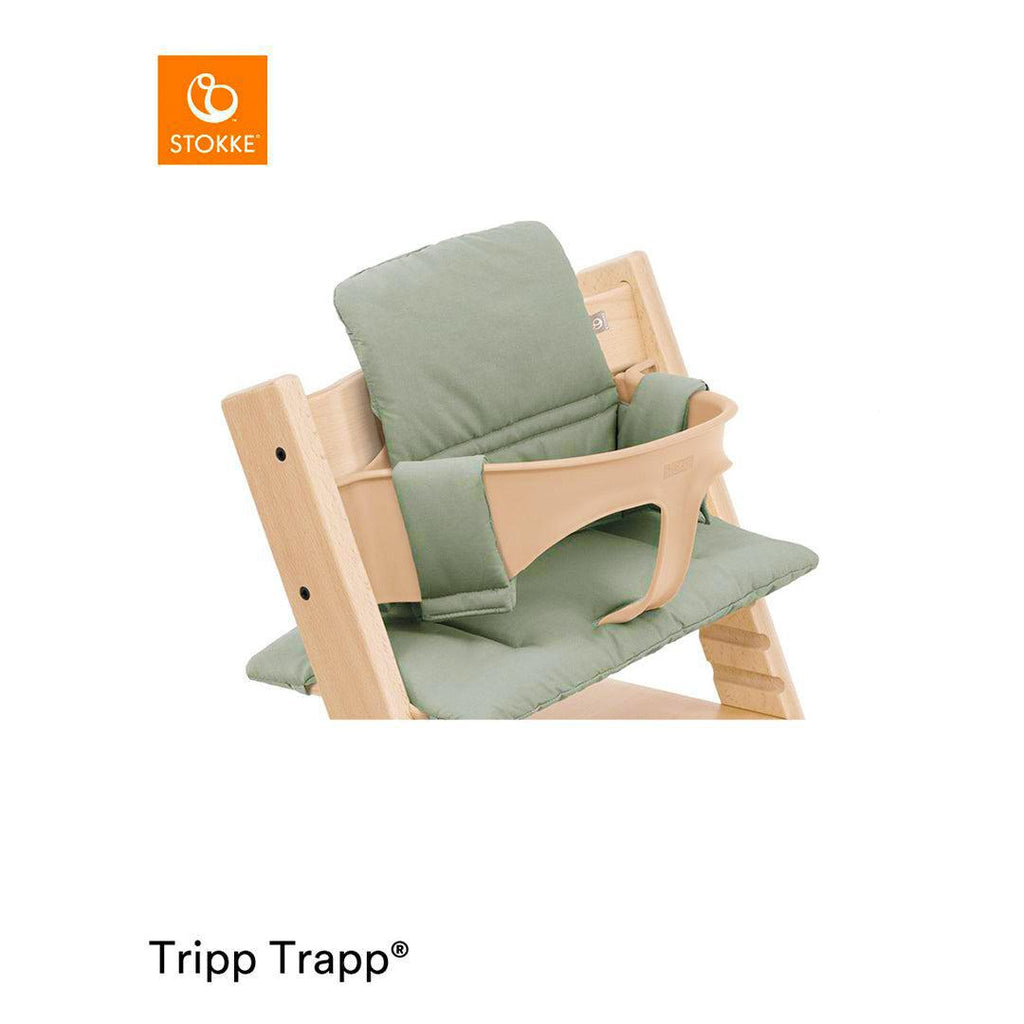 Stokke Tripp Trapp High Chair Complete - Glacier Green/Glacier Green/White  Tray