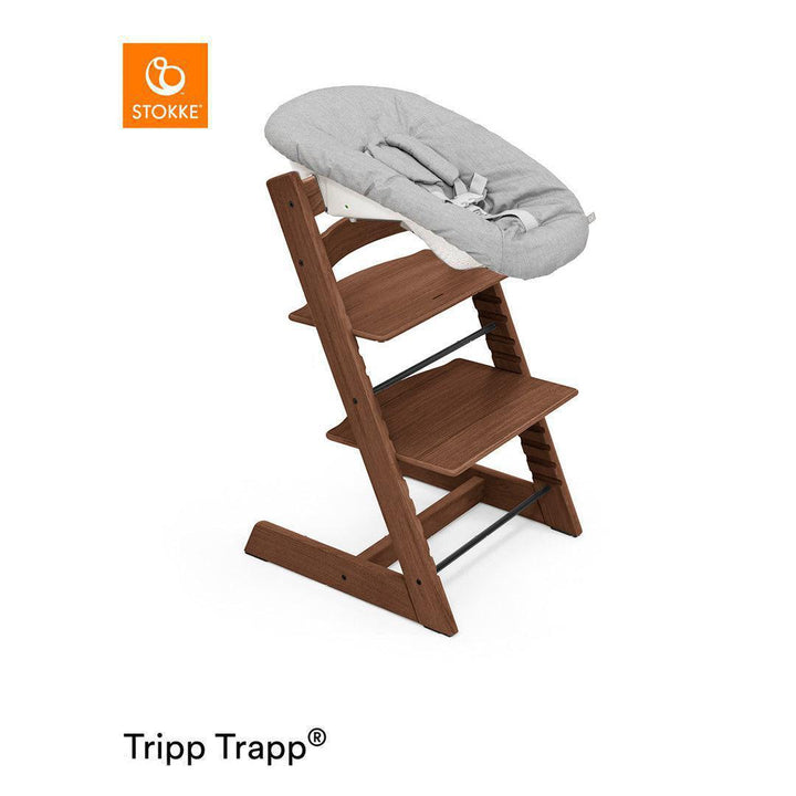 Stokke Tripp Trapp Highchair + Newborn Set-Highchairs-Warm Oak Brown- | Natural Baby Shower