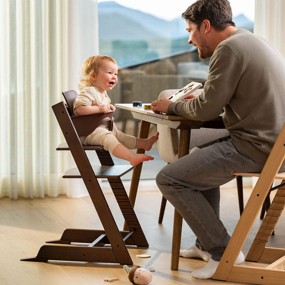 Stokke Tripp Trapp Highchair - Warm Brown-Highchairs-Warm Brown- | Natural Baby Shower