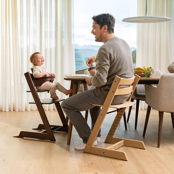 Stokke Tripp Trapp Highchair - Warm Brown-Highchairs-Warm Brown- | Natural Baby Shower