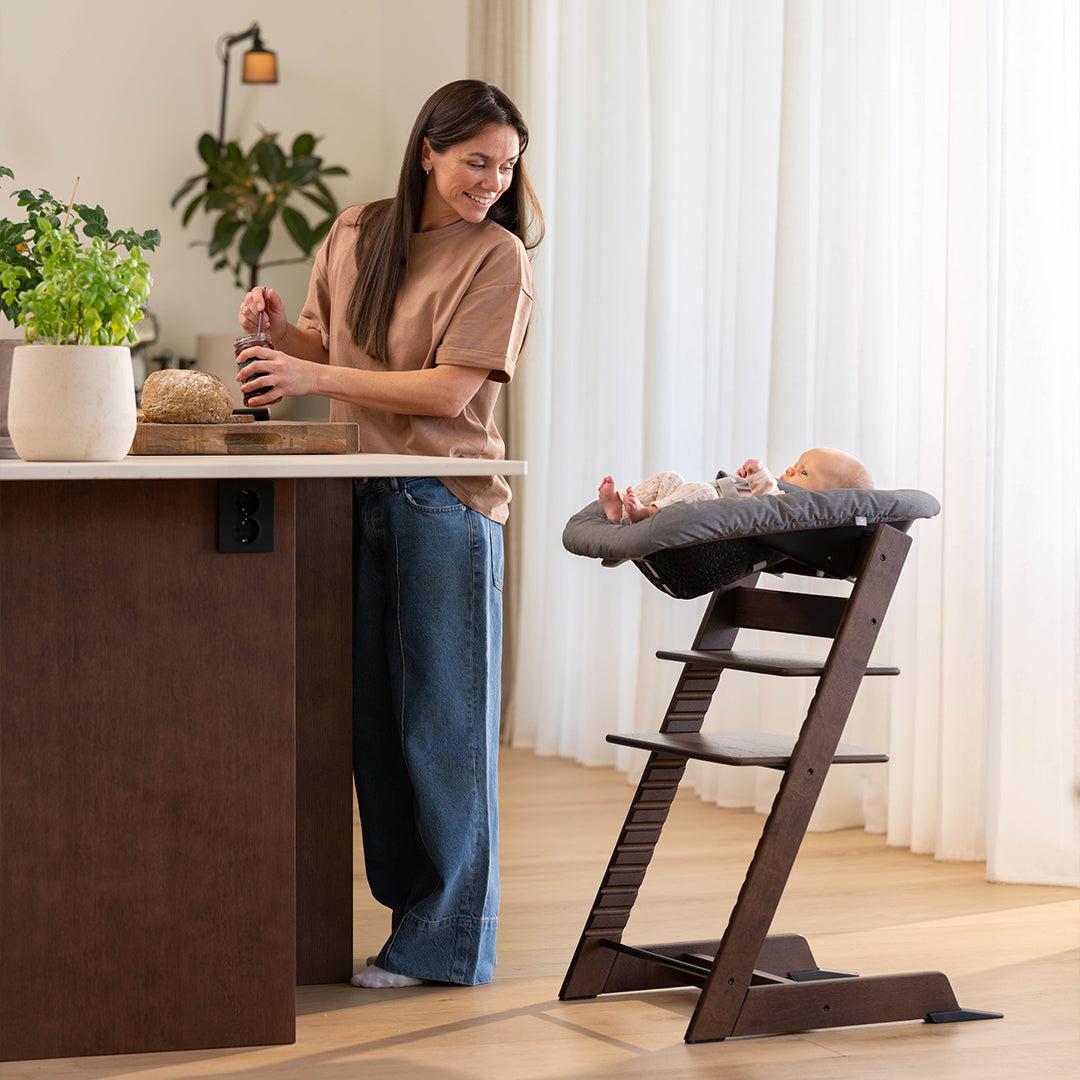 Stokke Tripp Trapp Highchair - Warm Brown-Highchairs-Warm Brown- | Natural Baby Shower